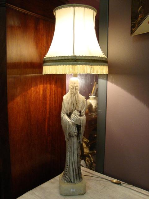 Albaster chinese lamp
