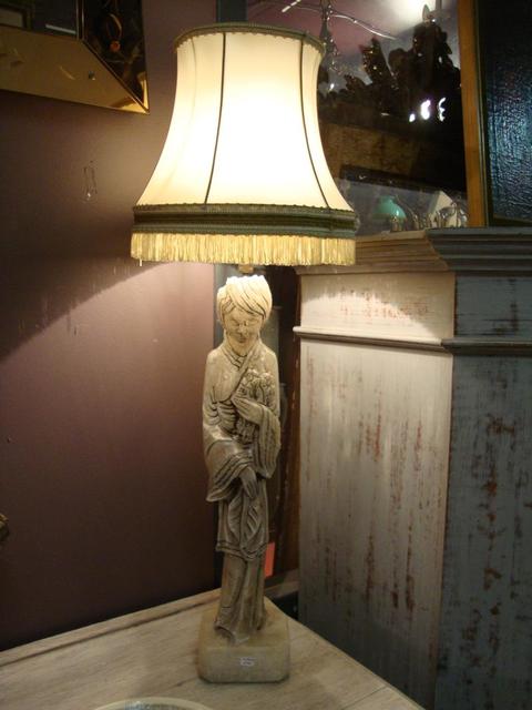 Albaster chinese lamp