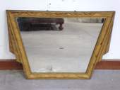 Art déco giltwood mirror