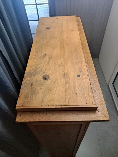Art Deco period notary filing cabinet in solid light oak