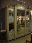 Big Louis XVI style 3 mirror/doors wardrobe