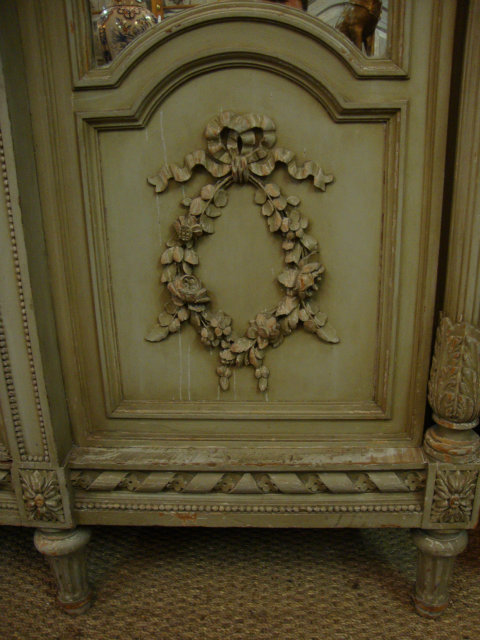 Big Louis XVI style 3 mirror/doors wardrobe