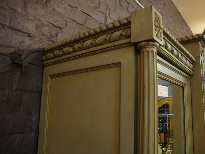 Big Louis XVI style 3 mirror/doors wardrobe