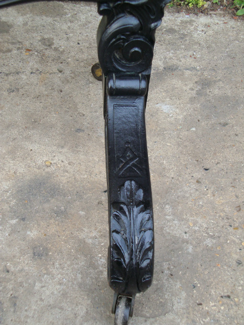 Black wood fire break tapistery screen