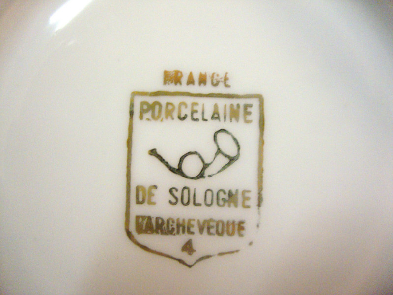 China bone and gilt coffee set