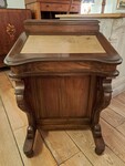 English mahogany Davenport desk
