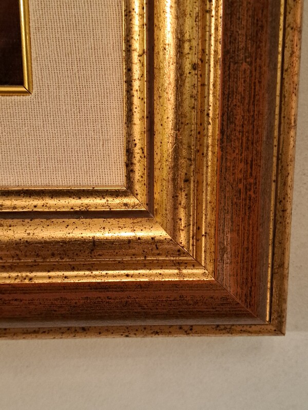 Framed oil on canvas, signed after R. Arregui, 
