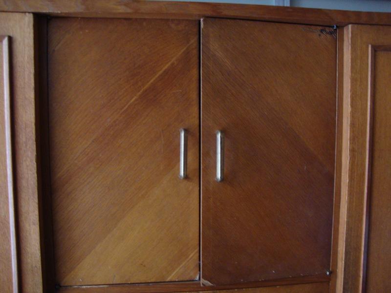 Honey oak veneer wardrobe 