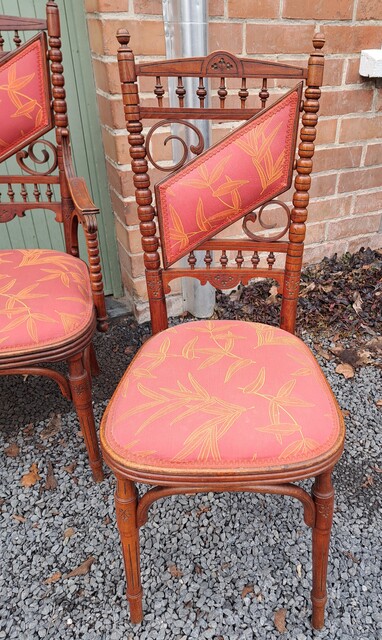 Jacob and Josef Kohn Art Nouveau period bentwood living room