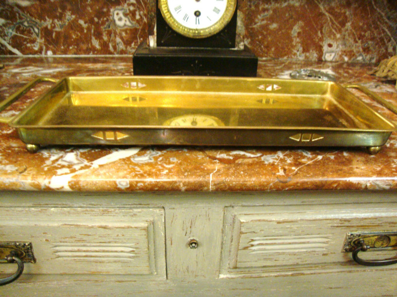 Liquor gilt metal plate