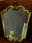 Louis XV style gilt mirror