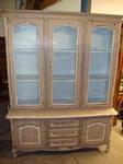 Louis XV style painted oak bookcase