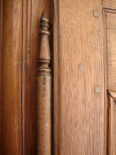 Normandy oak wardrobe Louis XV style