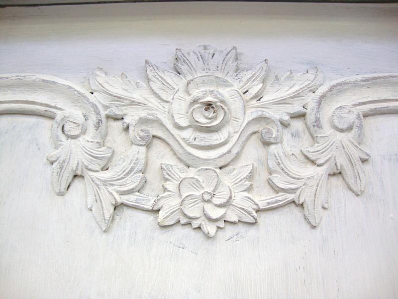 Oak carved armoire