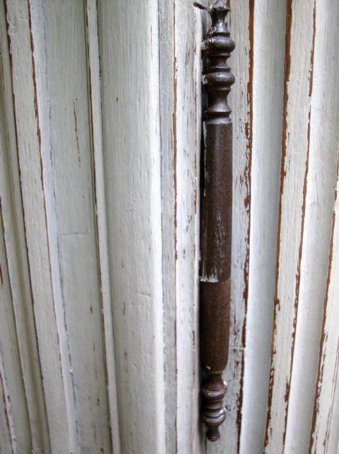 Oak mariage armoire painted