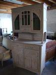 Painted art deco buffet 2 corps 