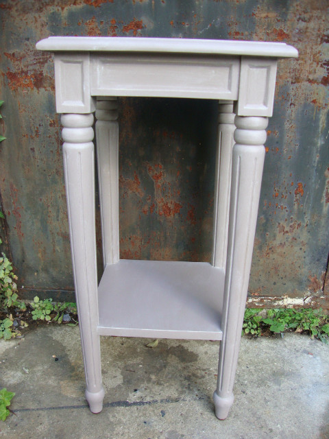 Painted Louis XVI style side table