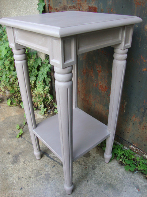 Painted Louis XVI style side table