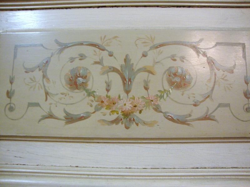 Painted Louis XVI style wardrobe