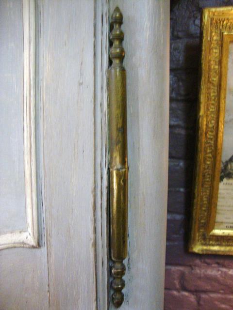 Painted Oak wardrobe from Boulogne