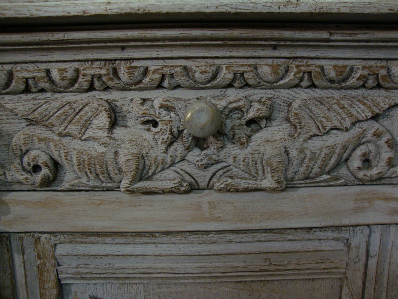 Painted Renaissance dresser