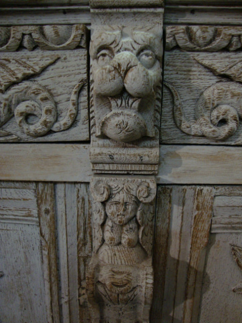 Painted Renaissance dresser