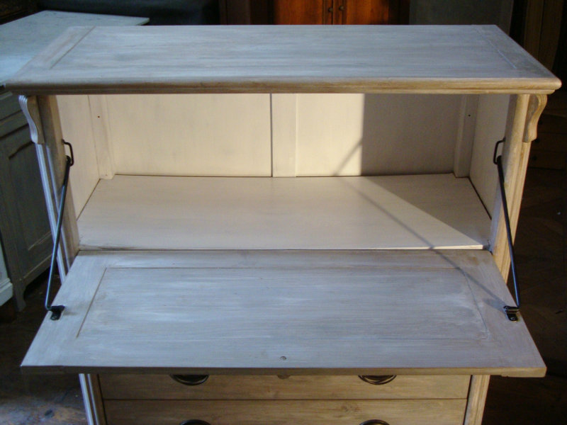 Painted secretaire