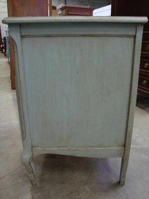 Painted TV oak furniture Louis xv style