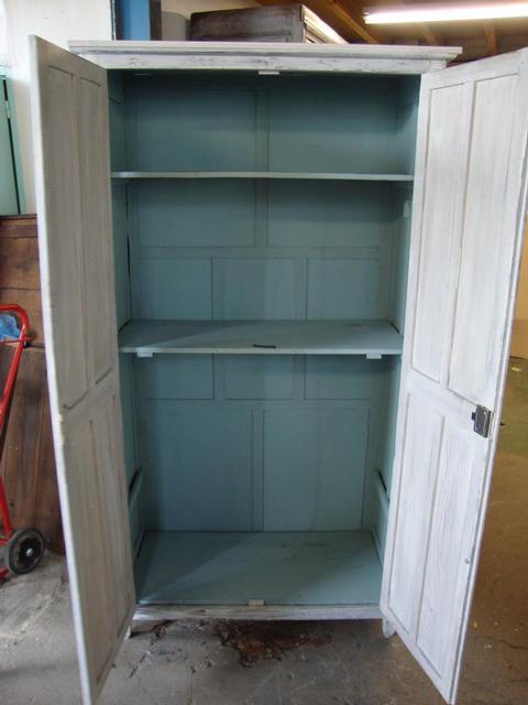 Painted wardrobe