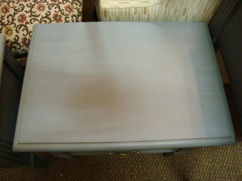 Pair of Louis XVI style painted bedside cabinets