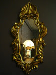 Regency style giltwood mirror
