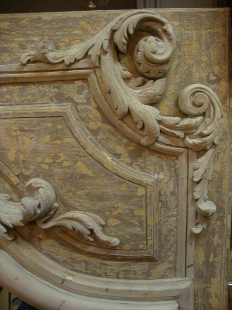 Richely carved big mirror