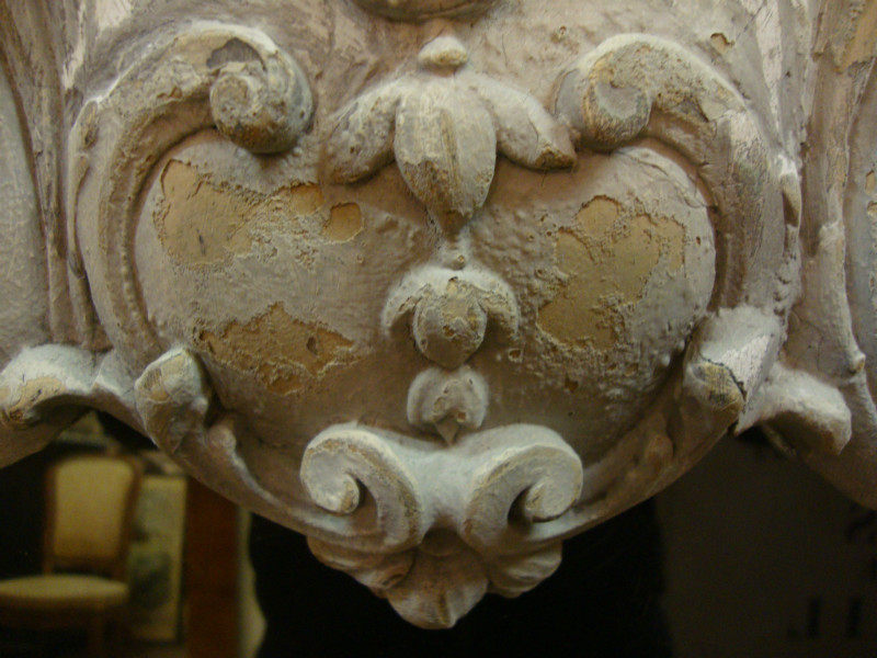 Richely carved big mirror