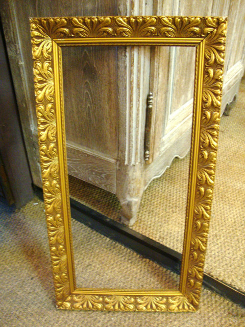 Sculpted gilt frame