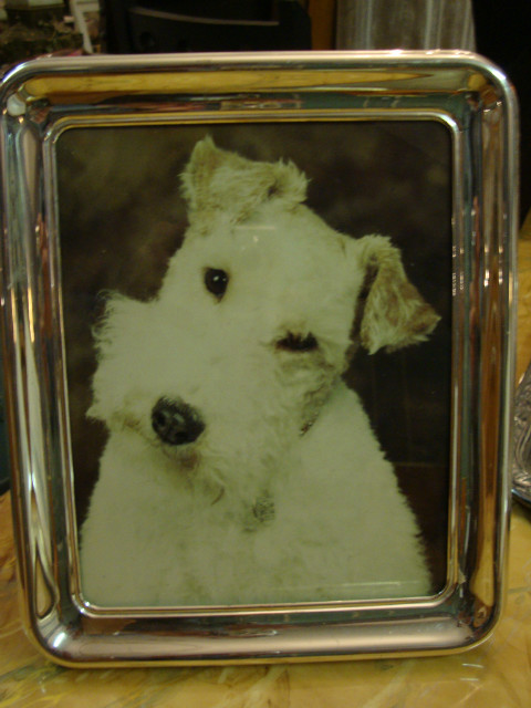 Silver color metal picture frame