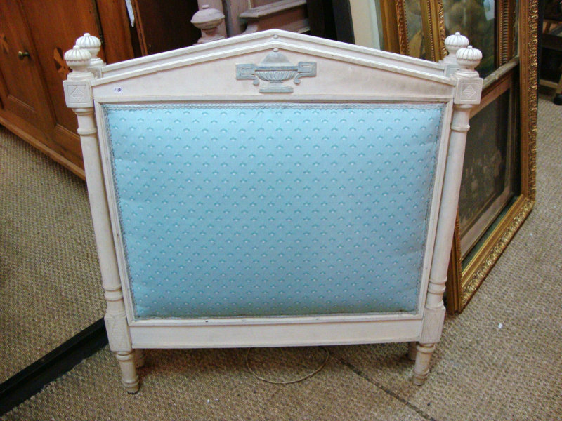 Single directoire style painted bed