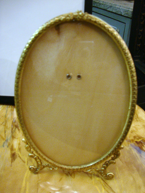 Small Louis XV style bronze picture frame 