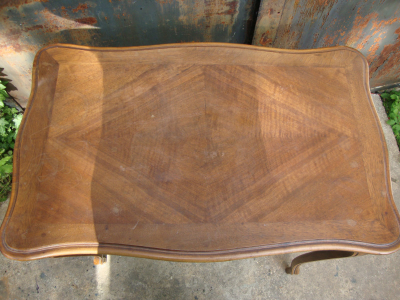 Small Louis XV style walnut table