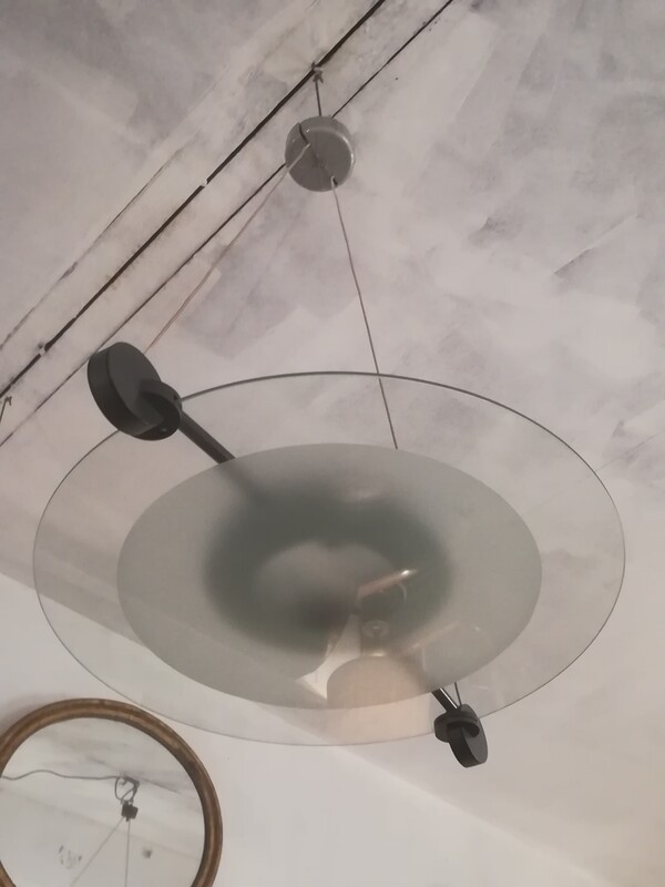 Cyclos model chandelier for Artemide