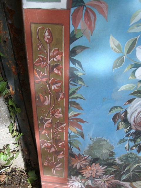 Water color paint on paper and on panel