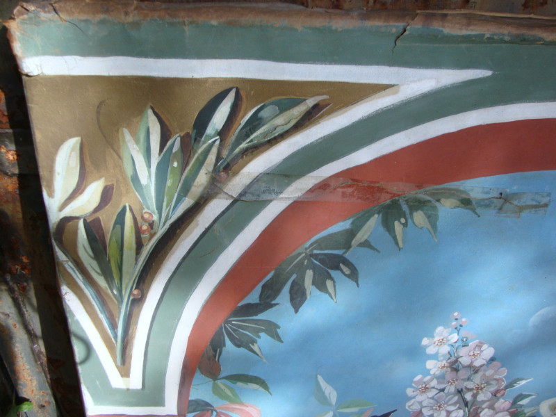 Water color paint on paper and on panel