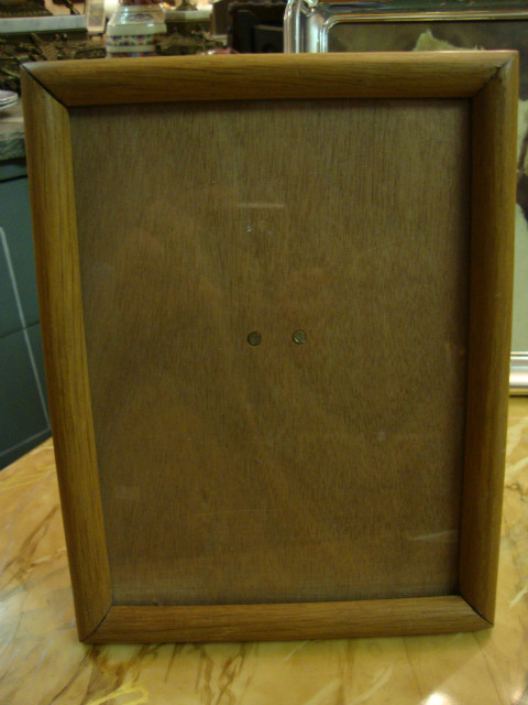 Wooden picture frame